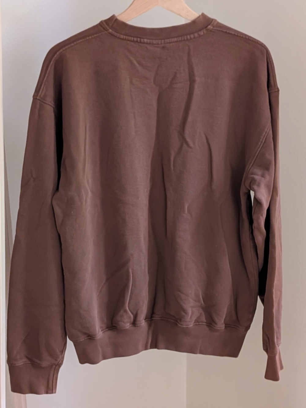Sporty & Rich Sporty Neutral Graphic Crewneck Sweatshirt In Brown - M - Picture 5 of 6